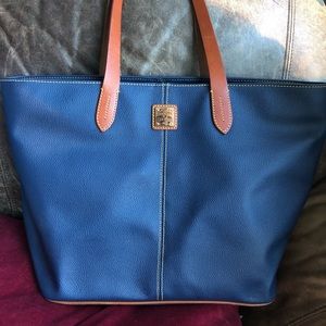 Dooney and Burke navy blue purse